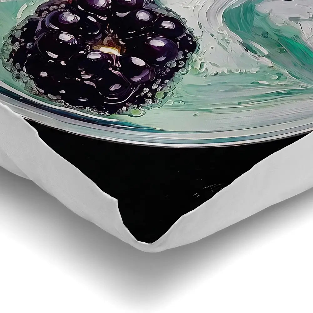 Blackberry And Elderflower Spritz Cocktail Cushion Blackberry And Elderflower Spritz Cocktail Cushion wall art product David Alexander Elder