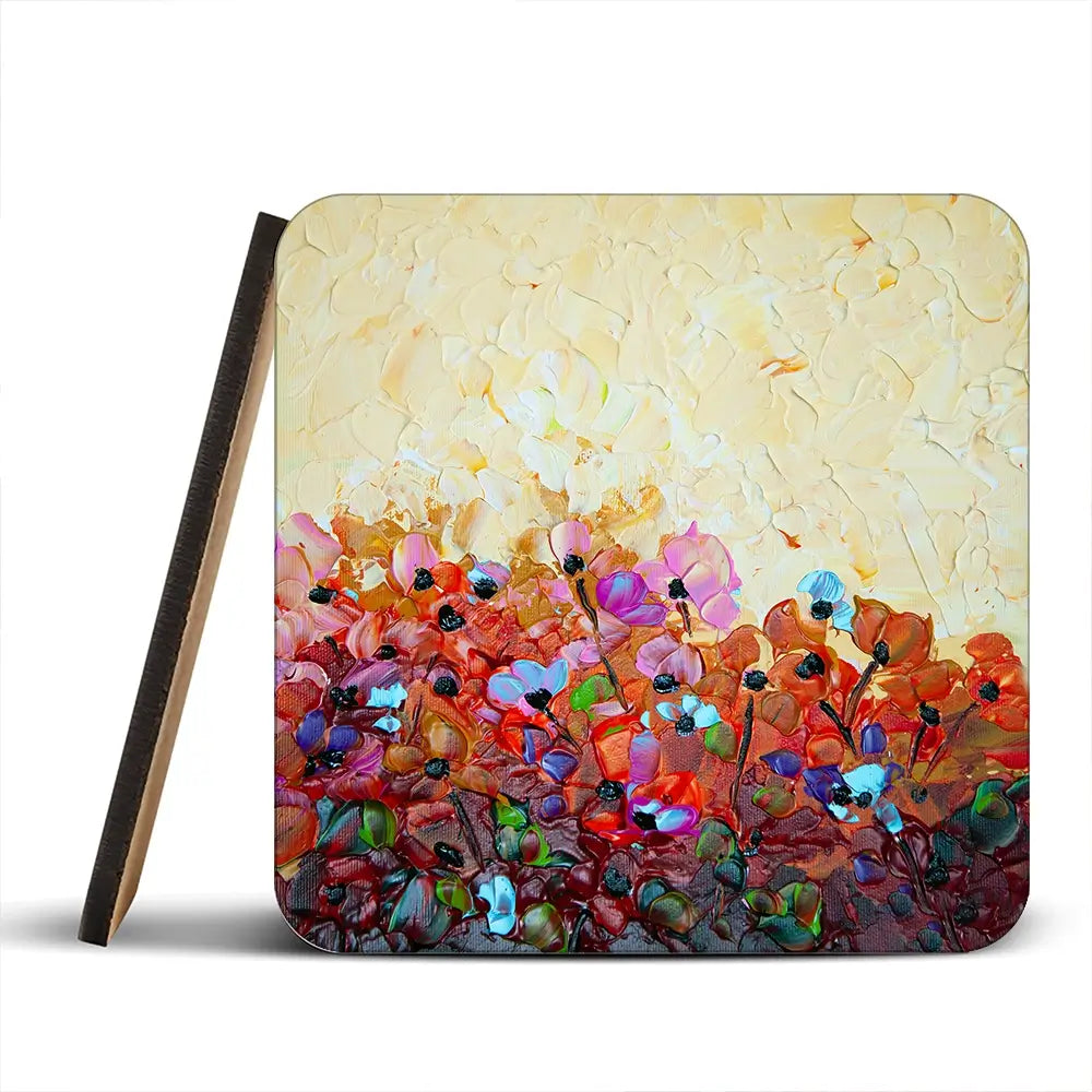 Bliss 1 Coaster Set Bliss 1 Coaster Set wall art product Osnat Tzadok