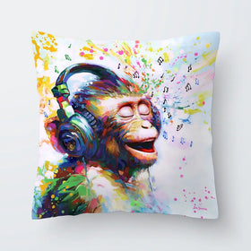 Blissful Beats Cushion Blissful Beats Cushion wall art product Leon Devenice