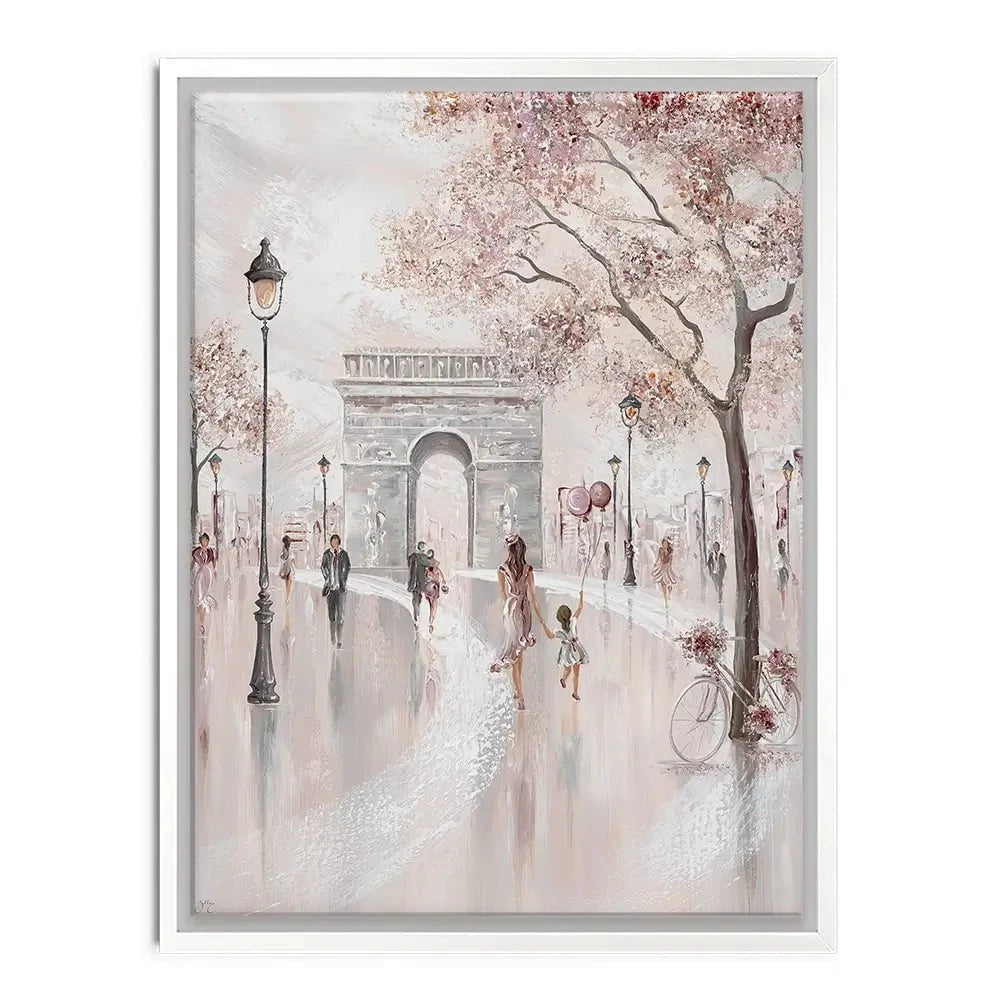 Blissful Paris Canvas Print Blissful Paris Canvas Print wall art product Isabella Karolewicz