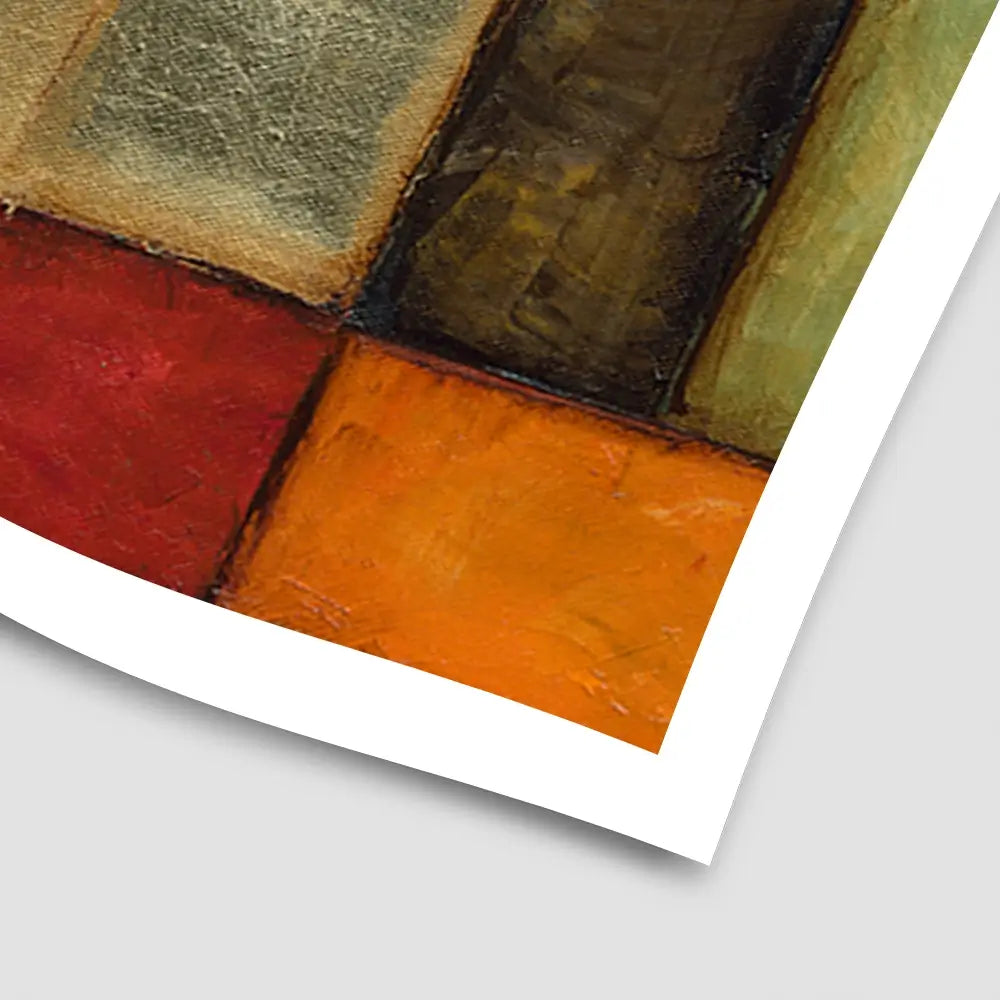 Blocks Of Autumn Art Print Blocks Of Autumn Art Print wall art product Jennifer Goldberger