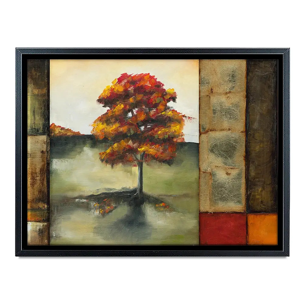 Blocks Of Autumn Canvas Print Blocks Of Autumn Canvas Print wall art product Jennifer Goldberger