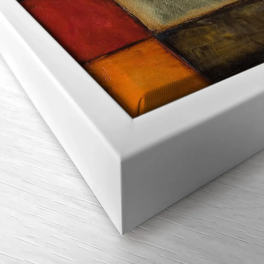 Blocks Of Autumn Canvas Print Blocks Of Autumn Canvas Print wall art product Jennifer Goldberger