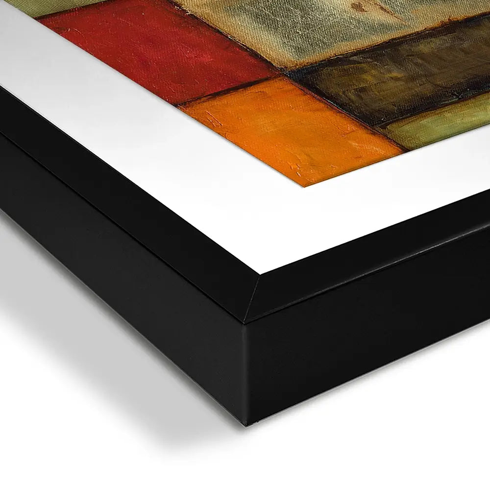 Blocks Of Autumn Framed Art Print Blocks Of Autumn Framed Art Print wall art product Jennifer Goldberger