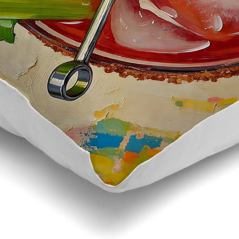 Bloody Mary Cocktail Cushion Bloody Mary Cocktail Cushion wall art product David Alexander Elder