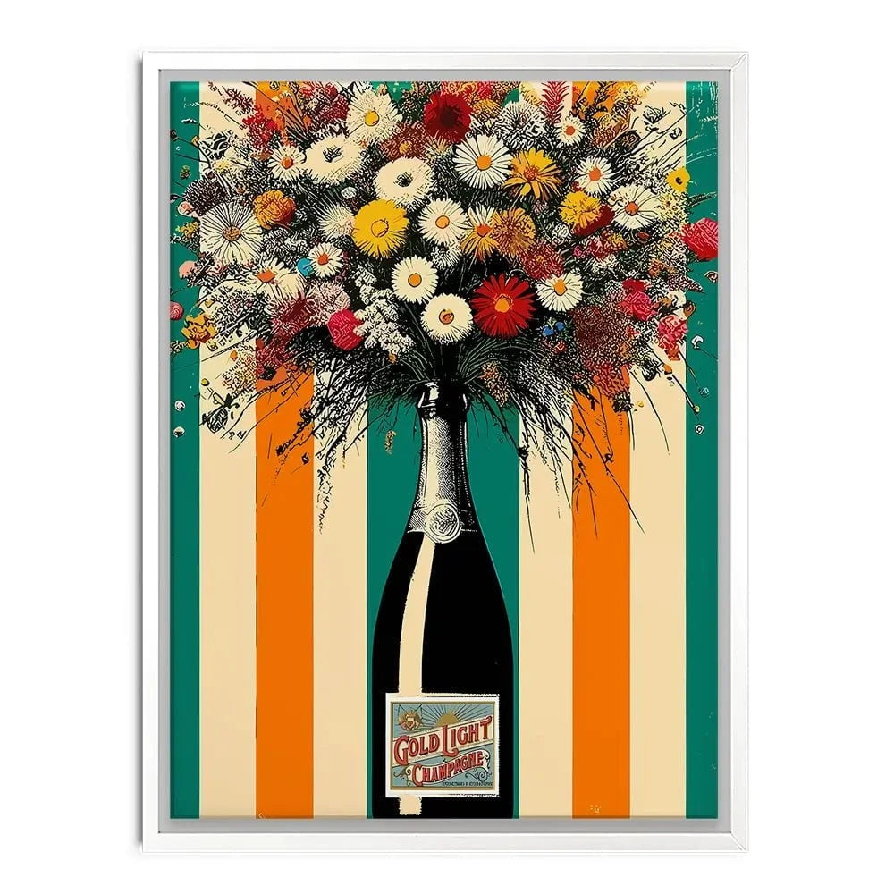 Bloom And Bubbles Canvas Print Bloom And Bubbles Canvas Print wall art product P & M Print Gallery