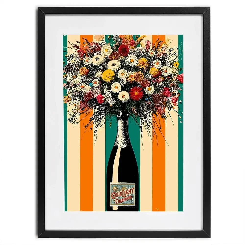 Bloom And Bubbles Framed Art Print Bloom And Bubbles Framed Art Print wall art product P & M Print Gallery