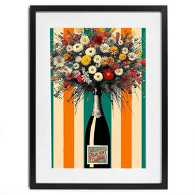 Bloom And Bubbles Framed Art Print Bloom And Bubbles Framed Art Print wall art product P & M Print Gallery