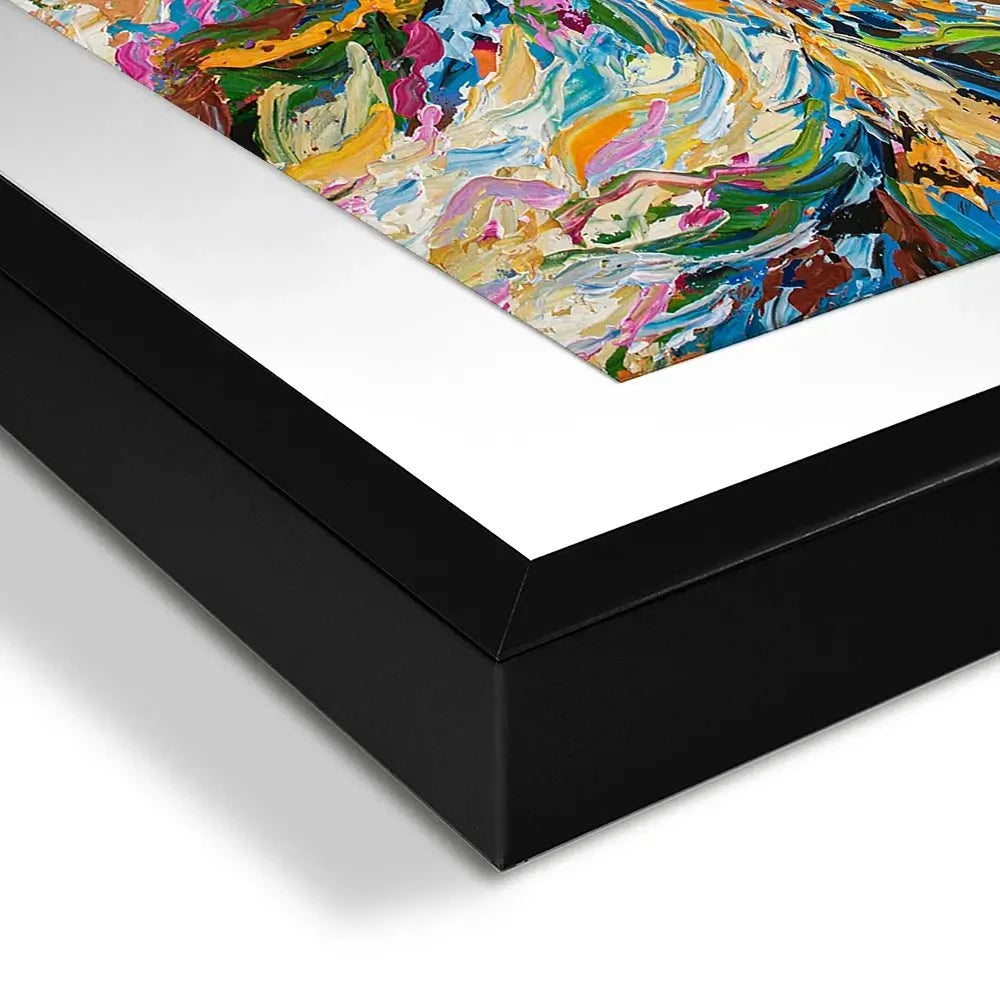 Bloom Framed Art Print Bloom Framed Art Print wall art product Olga Tkachyk