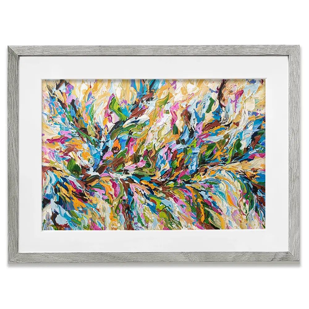 Bloom Framed Art Print Bloom Framed Art Print wall art product Olga Tkachyk