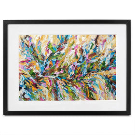 Bloom Framed Art Print Bloom Framed Art Print wall art product Olga Tkachyk