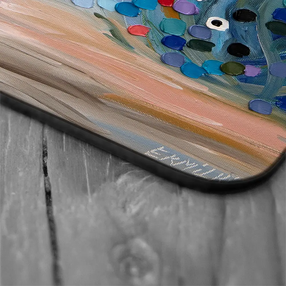 Blooming Affection Coaster Set Blooming Affection Coaster Set wall art product Ekaterina Ermilkina