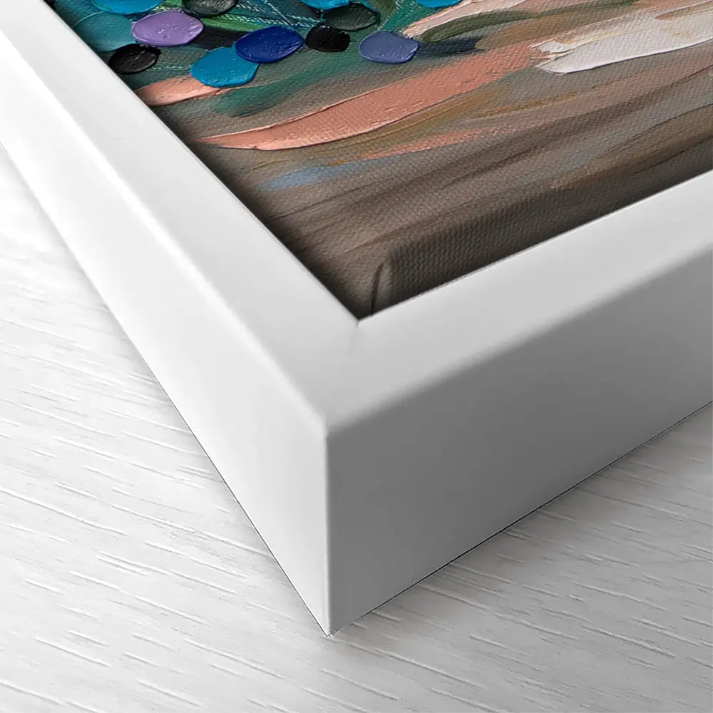 Blooming Affection Square Canvas Print Blooming Affection Square Canvas Print wall art product Ekaterina Ermilkina