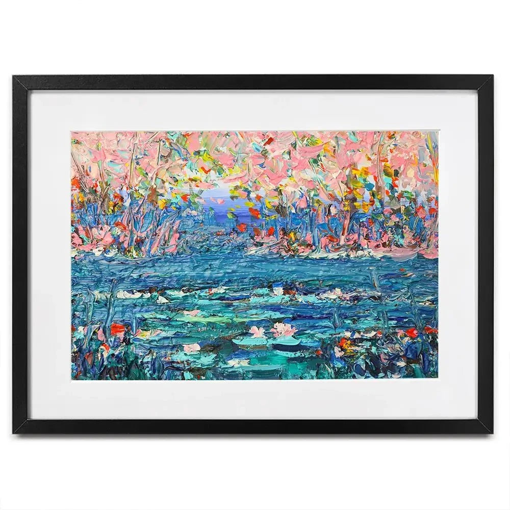 Blooming Framed Art Print Blooming Framed Art Print wall art product Ann Yuni / Shutterstock
