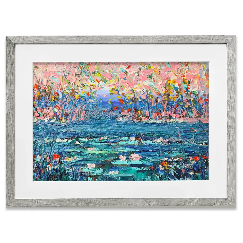 Blooming Framed Art Print Blooming Framed Art Print wall art product Ann Yuni / Shutterstock