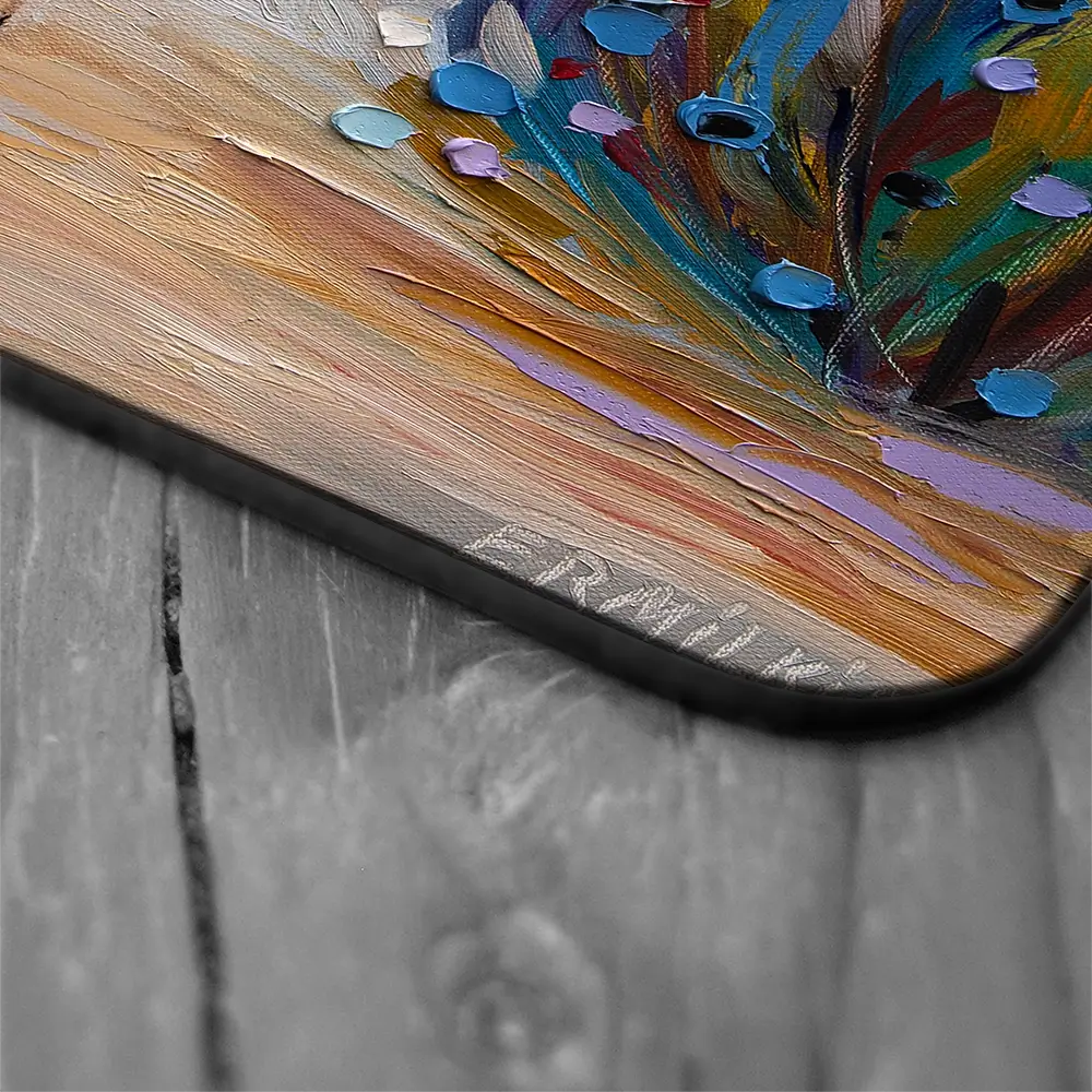 Blooming Garden Coaster Set Blooming Garden Coaster Set wall art product Ekaterina Ermilkina