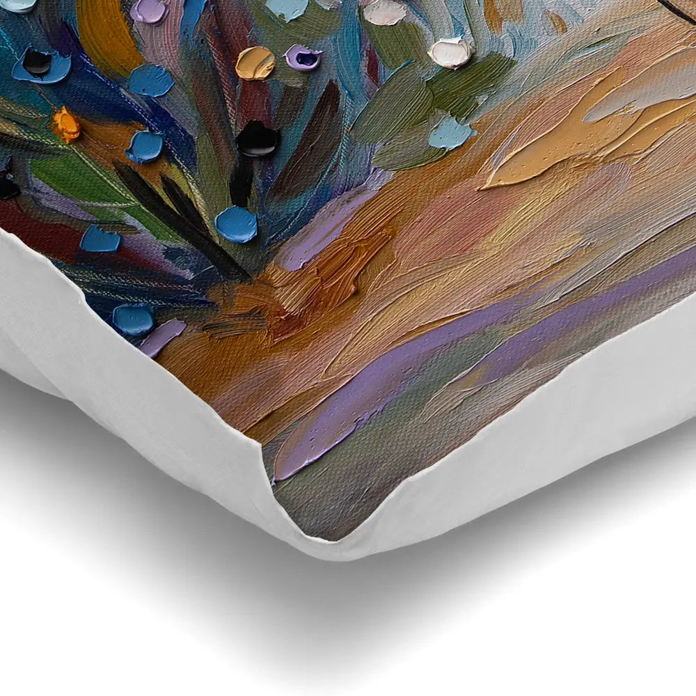 Blooming Garden Cushion Blooming Garden Cushion wall art product Ekaterina Ermilkina