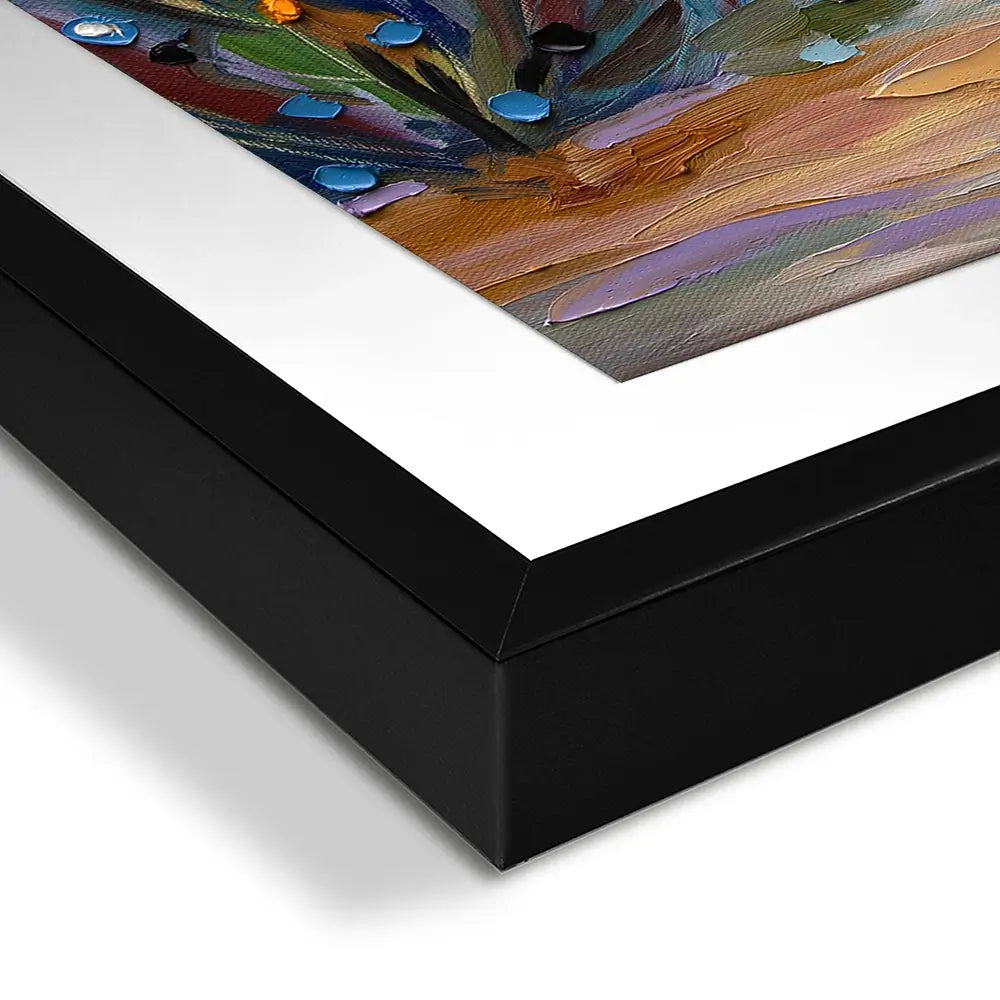 Blooming Garden Square Framed Art Print Blooming Garden Square Framed Art Print wall art product Ekaterina Ermilkina