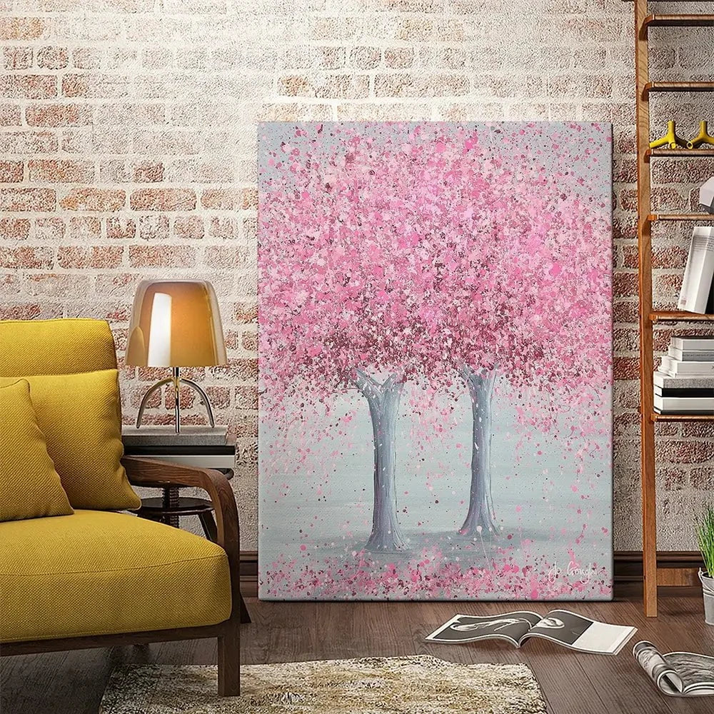 Blooming Love Canvas Print Blooming Love Canvas Print wall art product Jo Gough