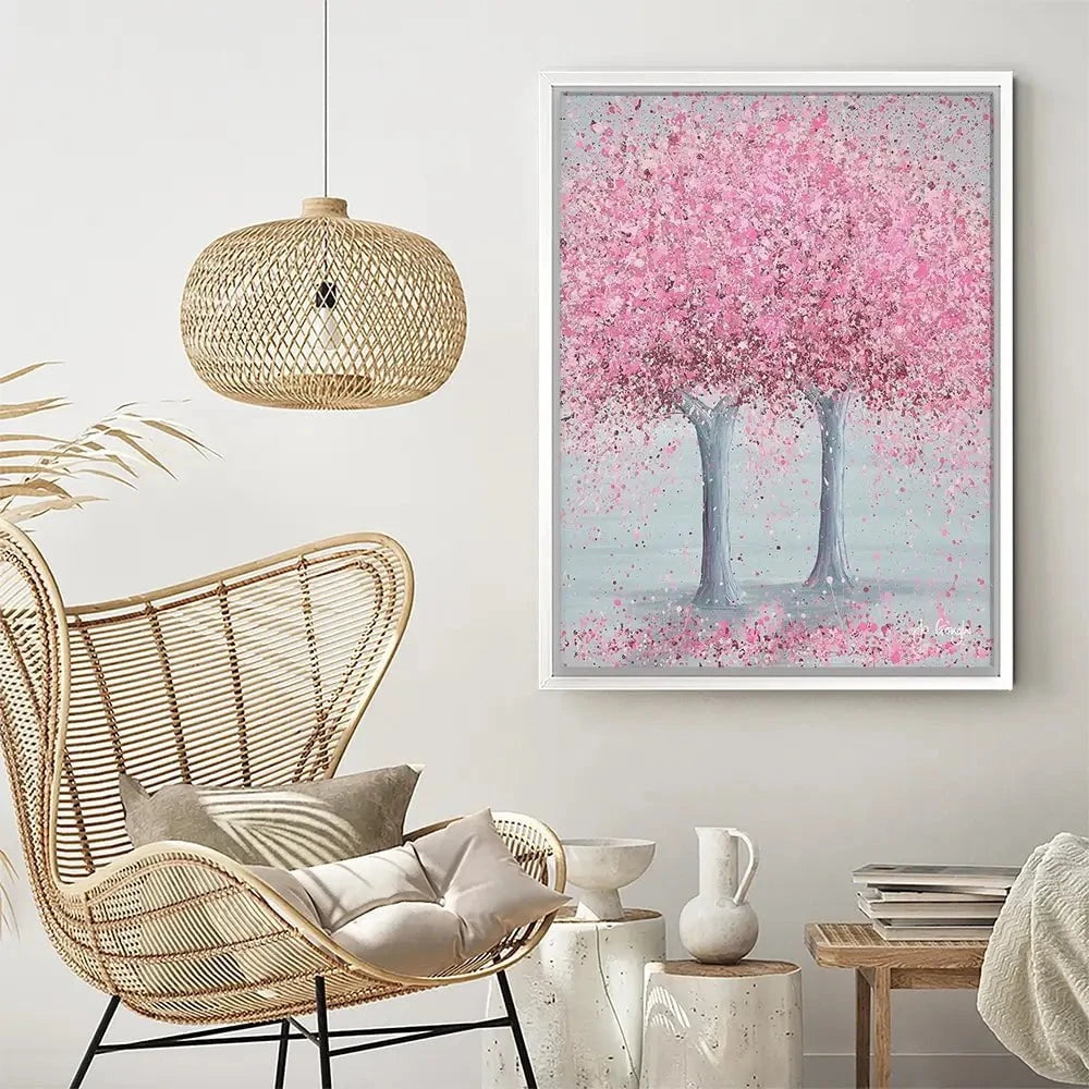 Blooming Love Canvas Print Blooming Love Canvas Print wall art product Jo Gough