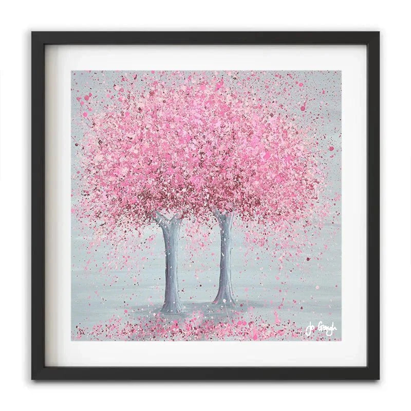 Blooming Love Framed Art Print Blooming Love Framed Art Print wall art product Jo Gough