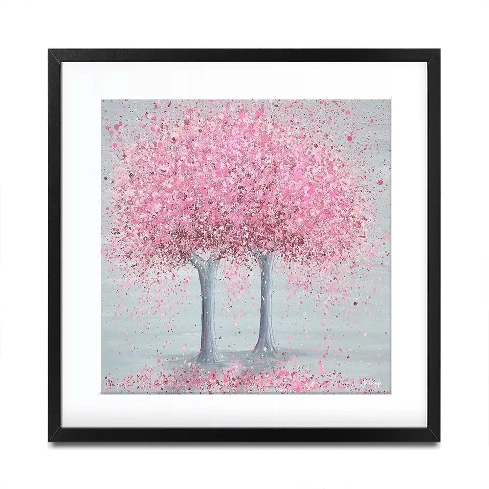 Blooming Love Square Framed Art Print Blooming Love Square Framed Art Print wall art product Jo Gough