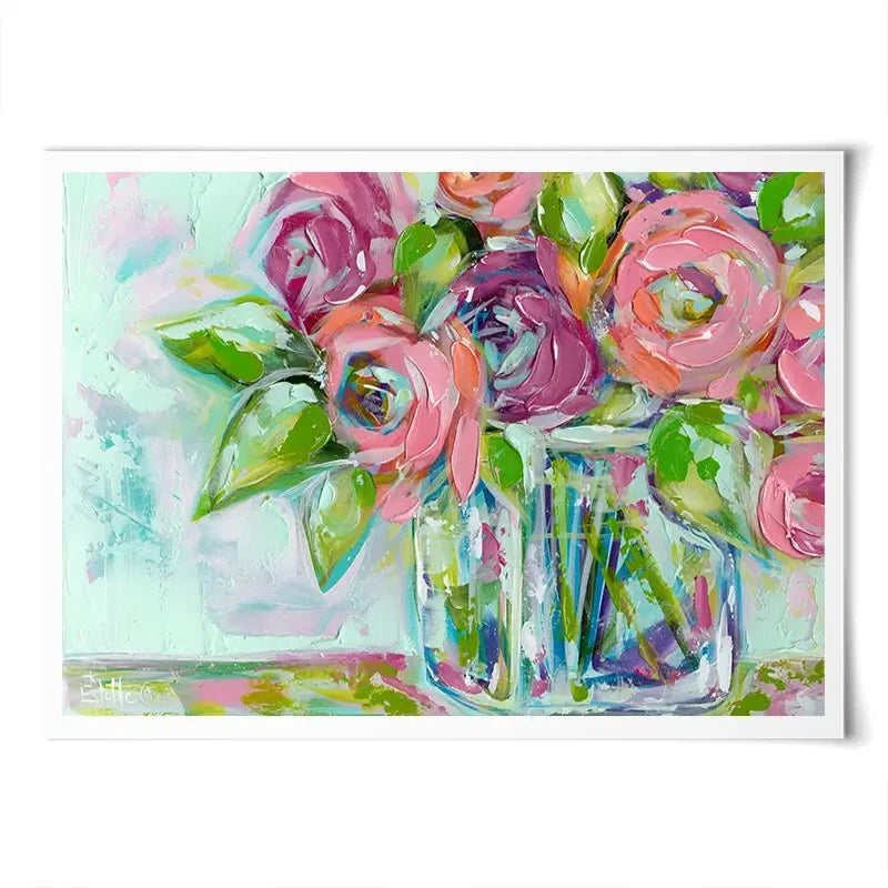 Blooms Art Print Blooms Art Print wall art product Estelle Grengs - Independent
