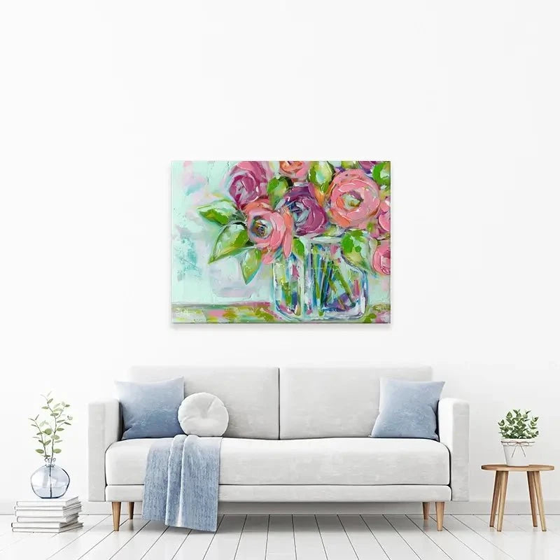 Blooms Canvas Print Blooms Canvas Print wall art product Estelle Grengs - Independent