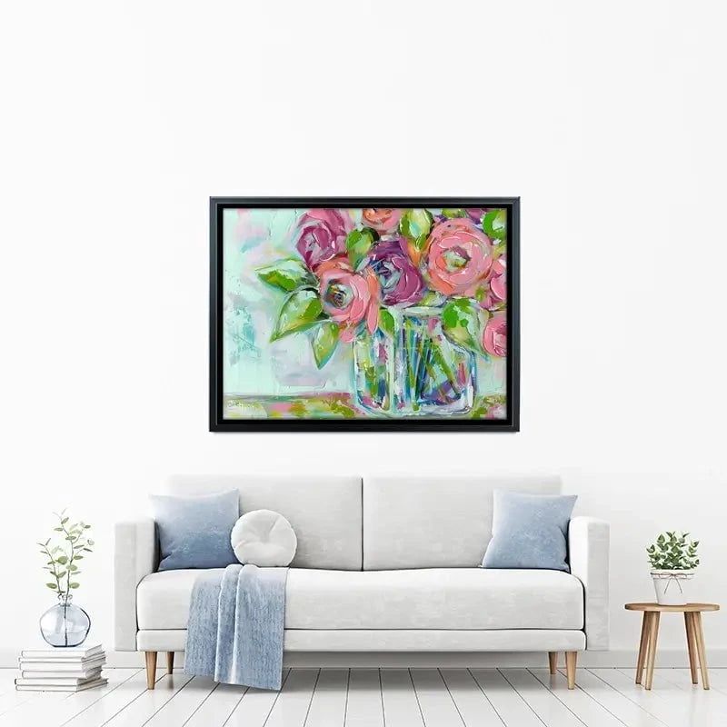 Blooms Canvas Print Blooms Canvas Print wall art product Estelle Grengs - Independent