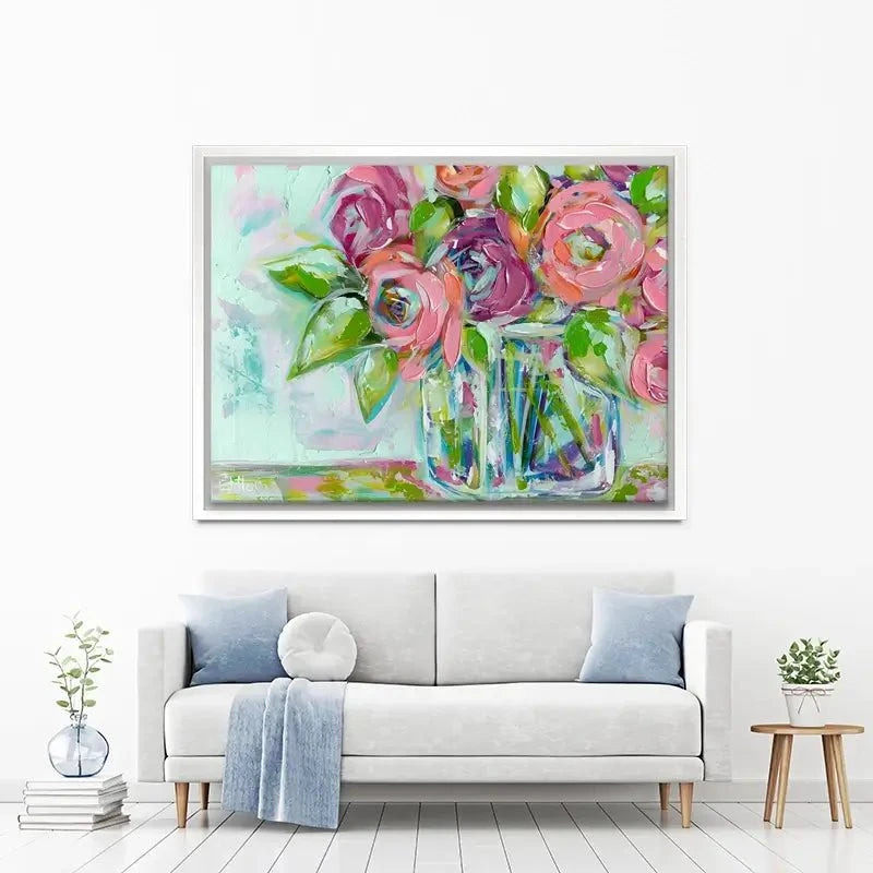 Blooms Canvas Print Blooms Canvas Print wall art product Estelle Grengs - Independent