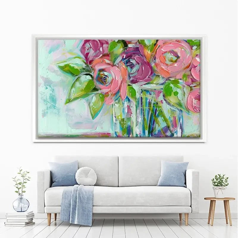 Blooms Canvas Print Blooms Canvas Print wall art product Estelle Grengs - Independent