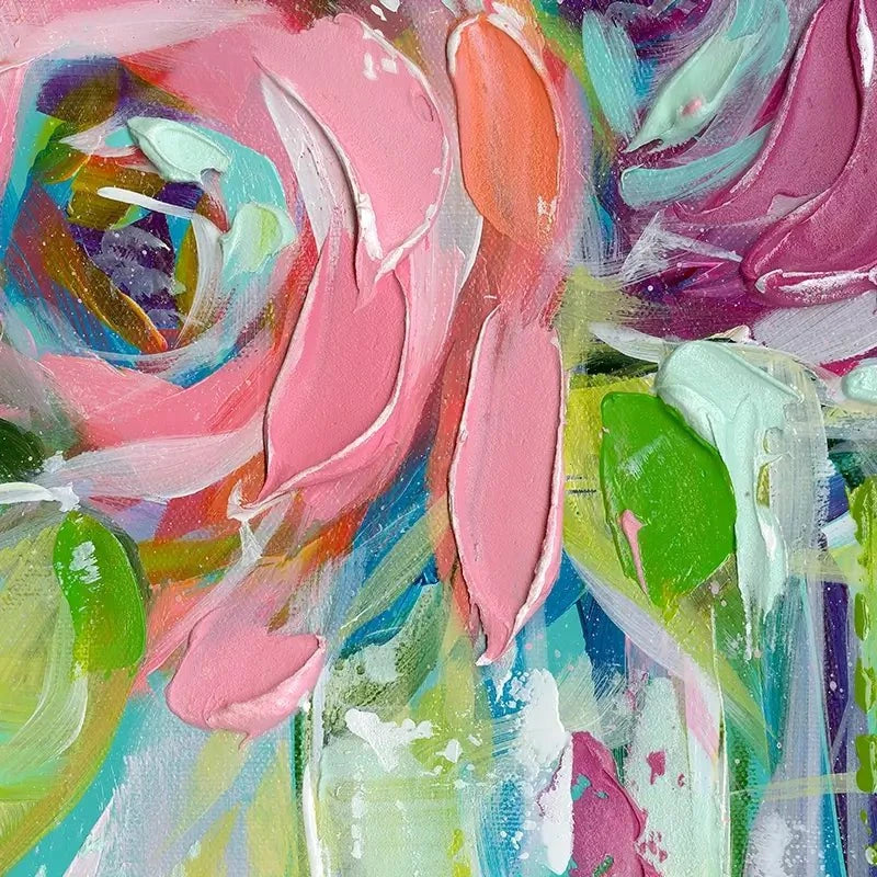 Blooms Framed Art Print Blooms Framed Art Print wall art product Estelle Grengs - Independent
