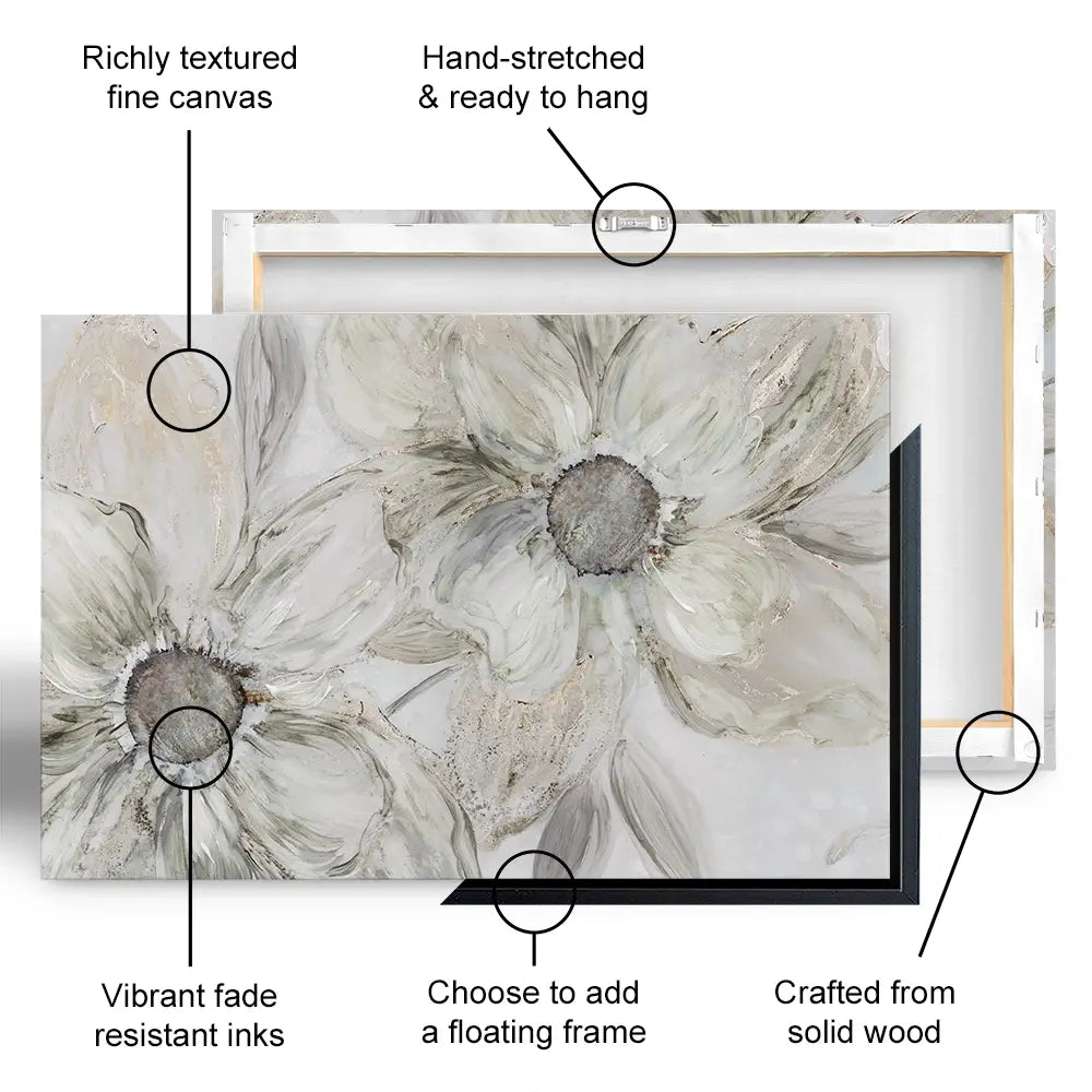 Blossom Blush Oversized Canvas Print Blossom Blush Oversized Canvas Print wall art product Carol Robinson