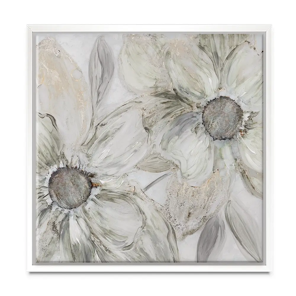 Blossom Blush Square Canvas Print Blossom Blush Square Canvas Print wall art product Art Print Shop