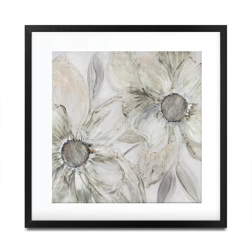 Blossom Blush Square Framed Art Print Blossom Blush Square Framed Art Print wall art product Art Print Shop