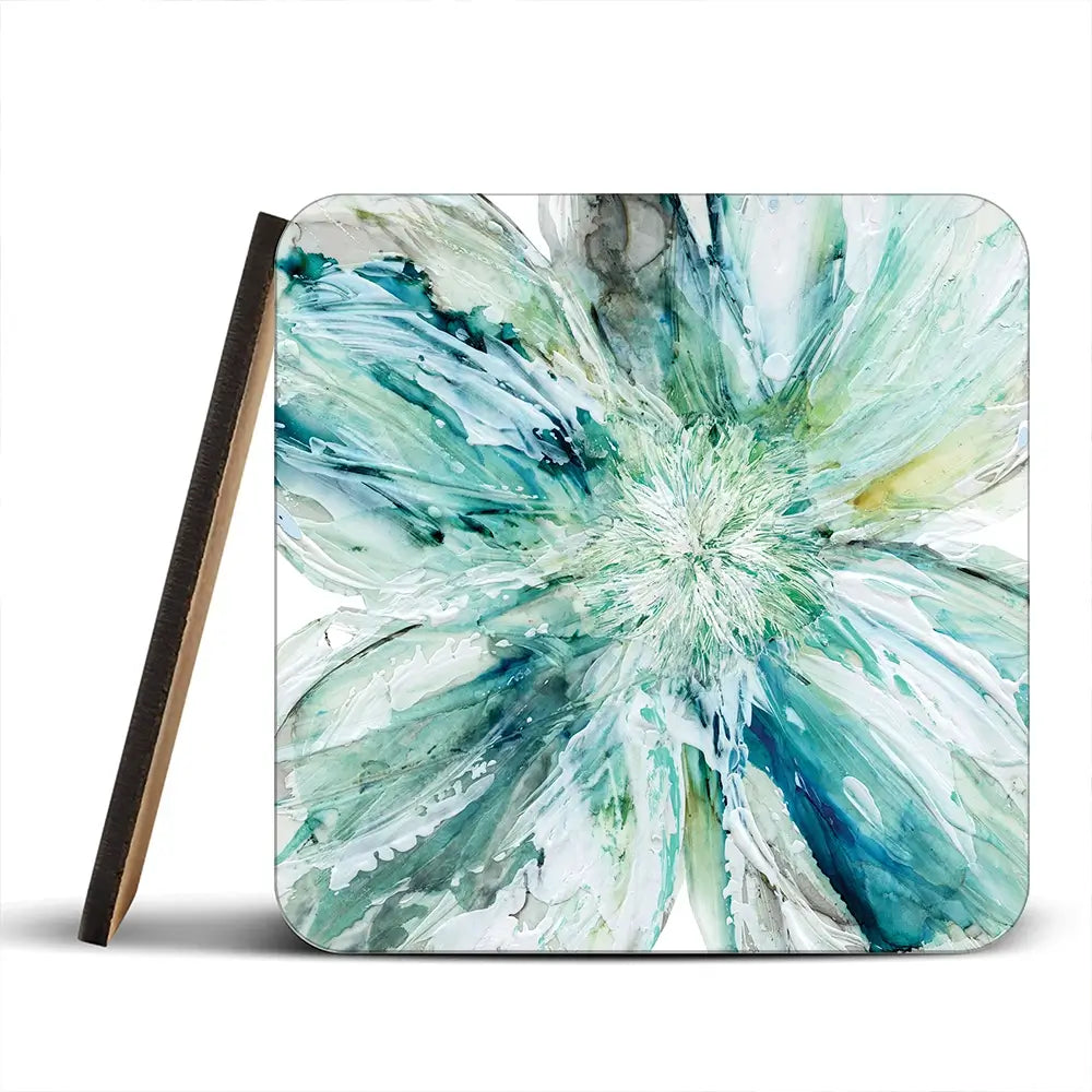 Blossom Burst Coaster Set Rainbow Soul Tree Coaster Set | Rainbow Soul Tree Art Coasters wall art product Carol Robinson