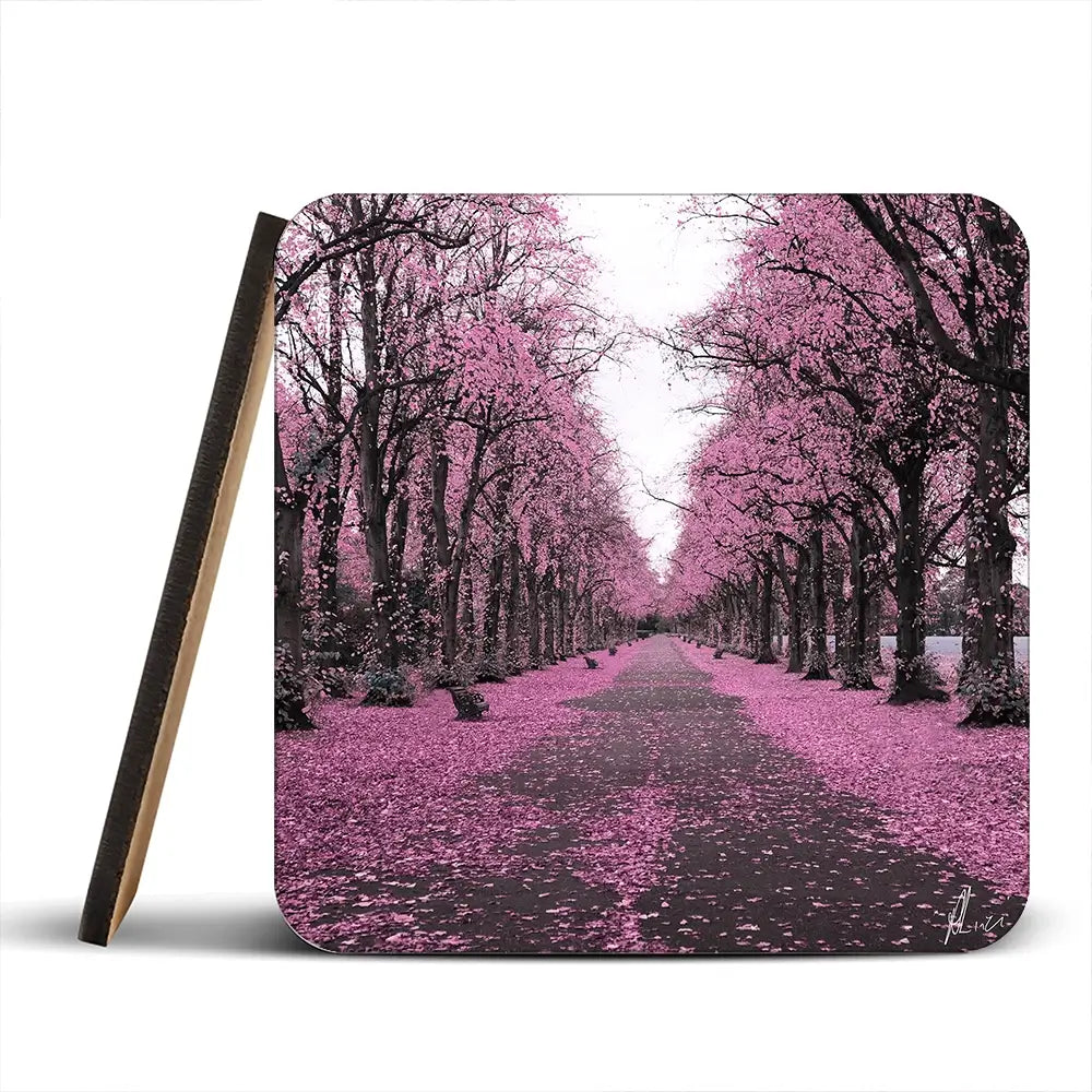 Blossom Path Coaster Set Blossom Path Coaster Set wall art product Aimee Linzi