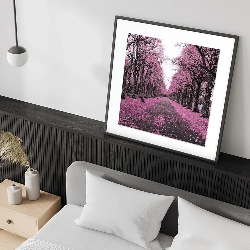 Blossom Path Framed Art Print Blossom Path Framed Art Print wall art product Aimee Linzi