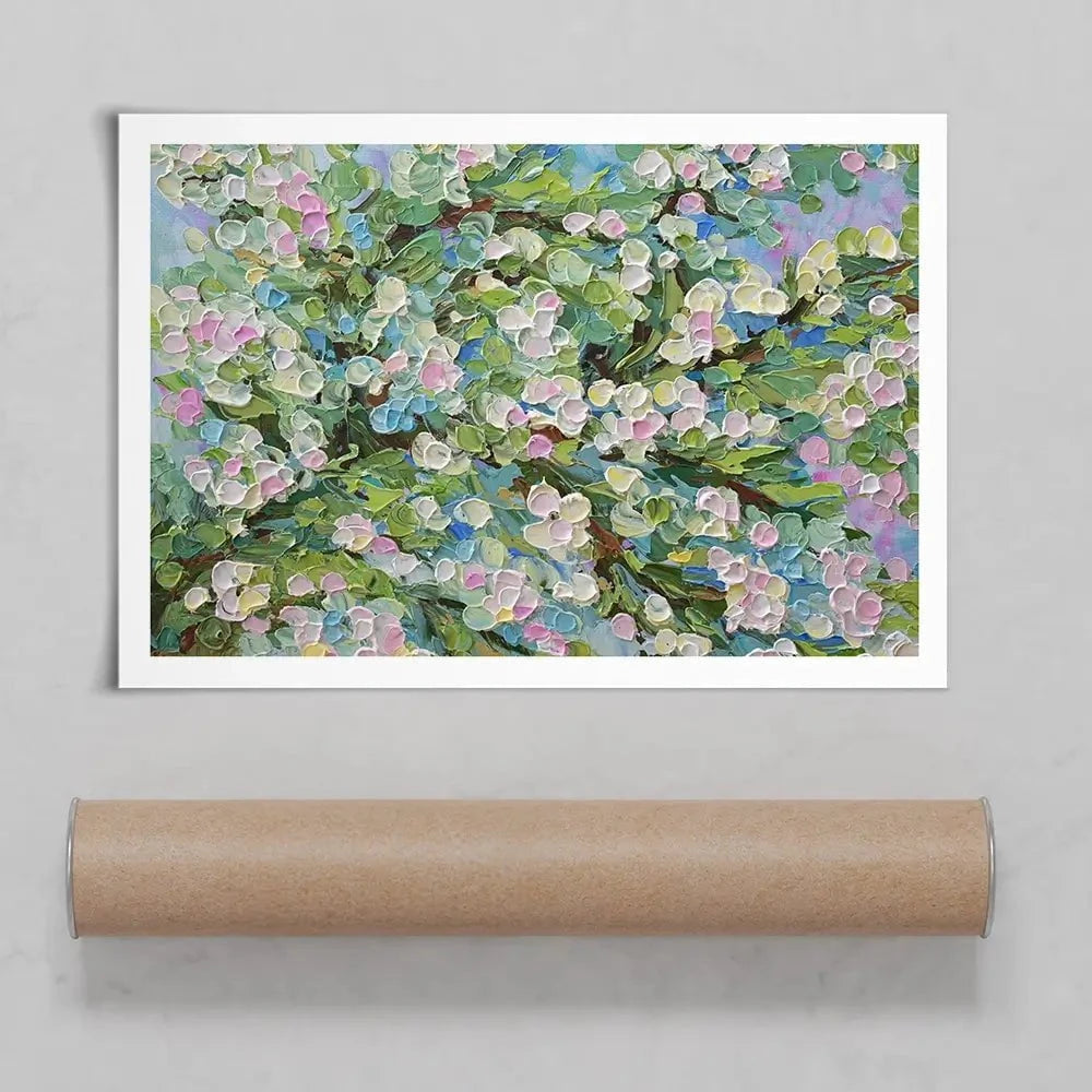 Blossom Serenity Art Print Blossom Serenity Art Print wall art product Olga Tkachyk