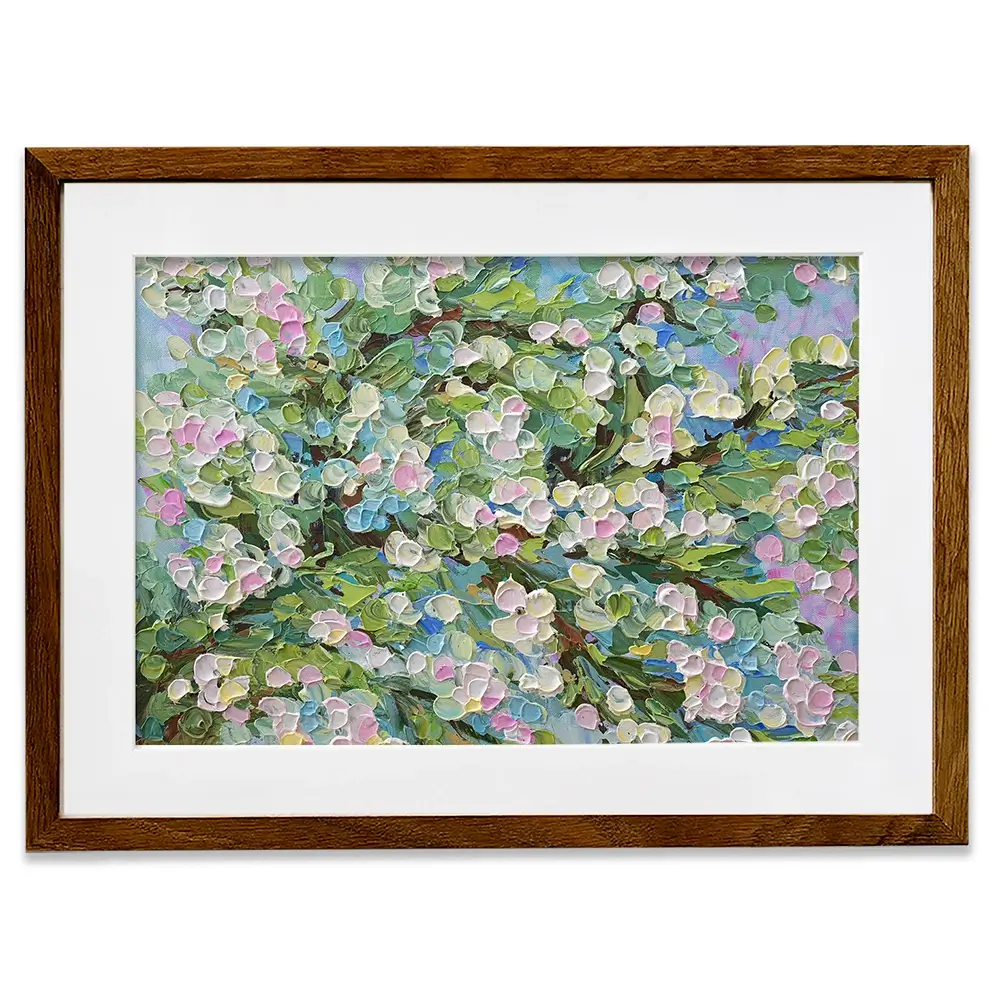 Blossom Serenity Framed Art Print Blossom Serenity Framed Art Print wall art product Olga Tkachyk