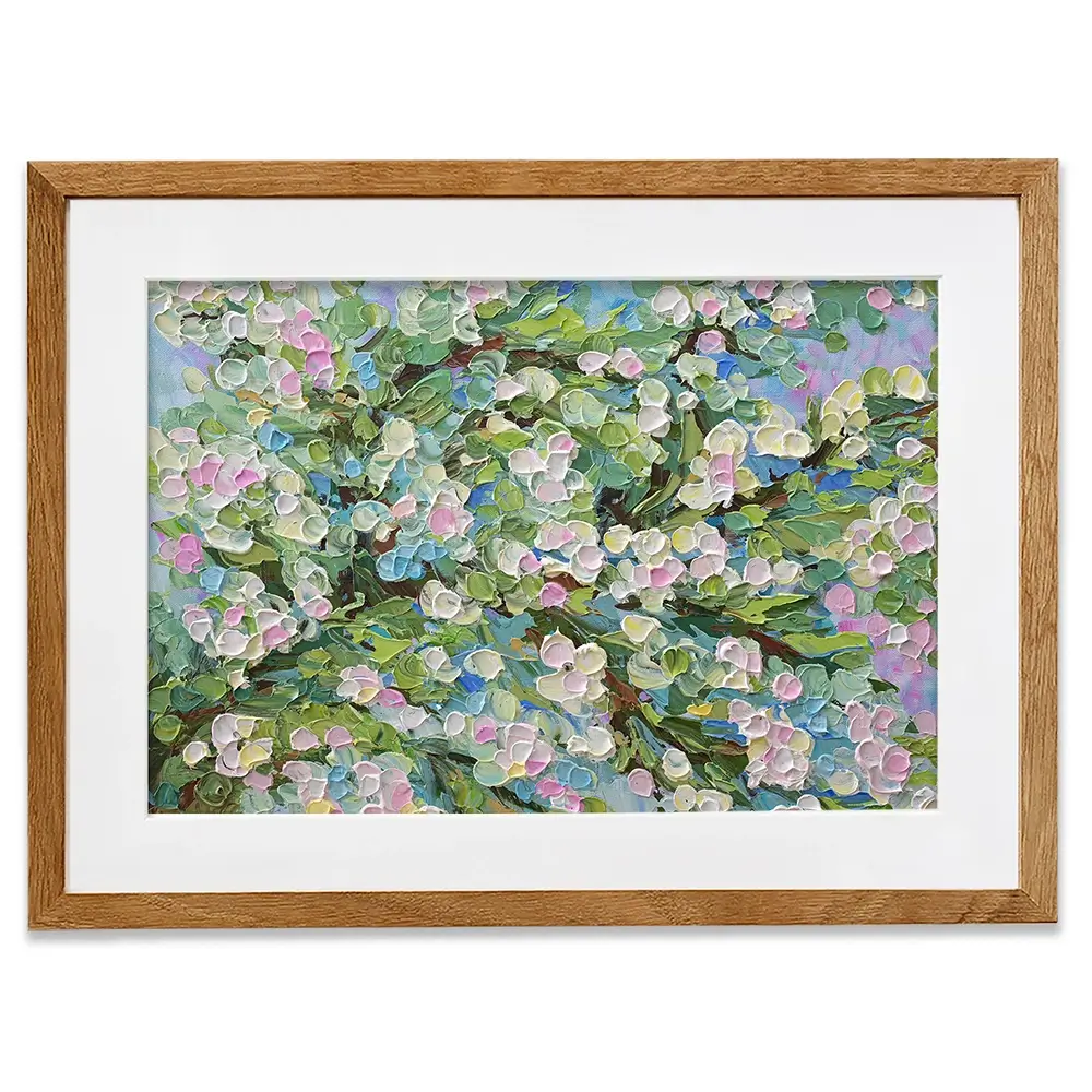 Blossom Serenity Framed Art Print Blossom Serenity Framed Art Print wall art product Olga Tkachyk