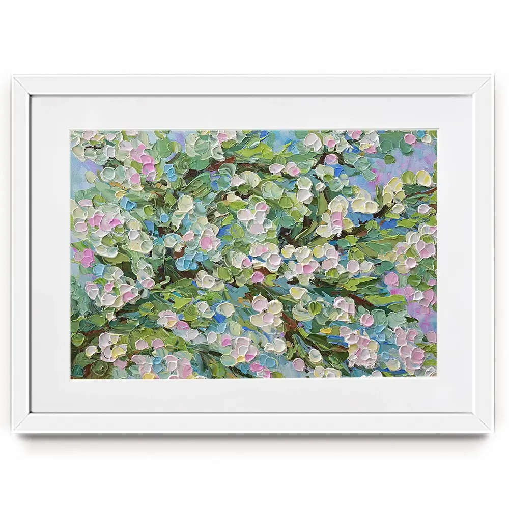 Blossom Serenity Framed Art Print Blossom Serenity Framed Art Print wall art product Olga Tkachyk