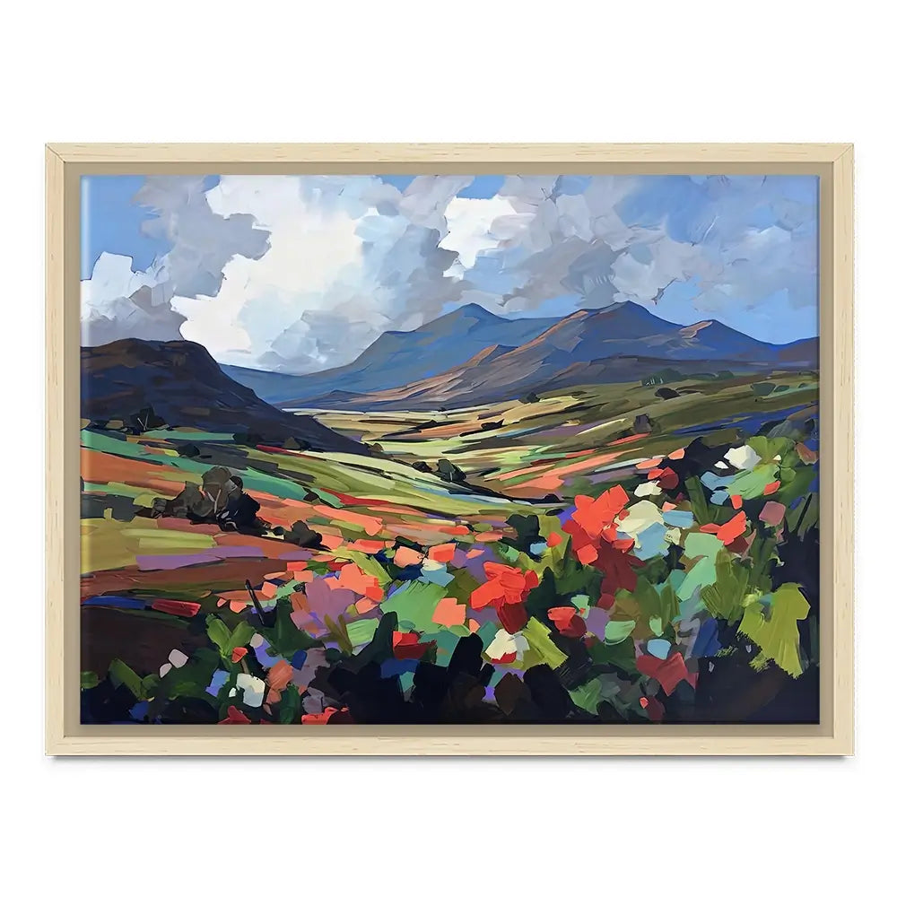 Blossom Valley Canvas Print Blossom Valley Canvas Print wall art product David Alexander Elder