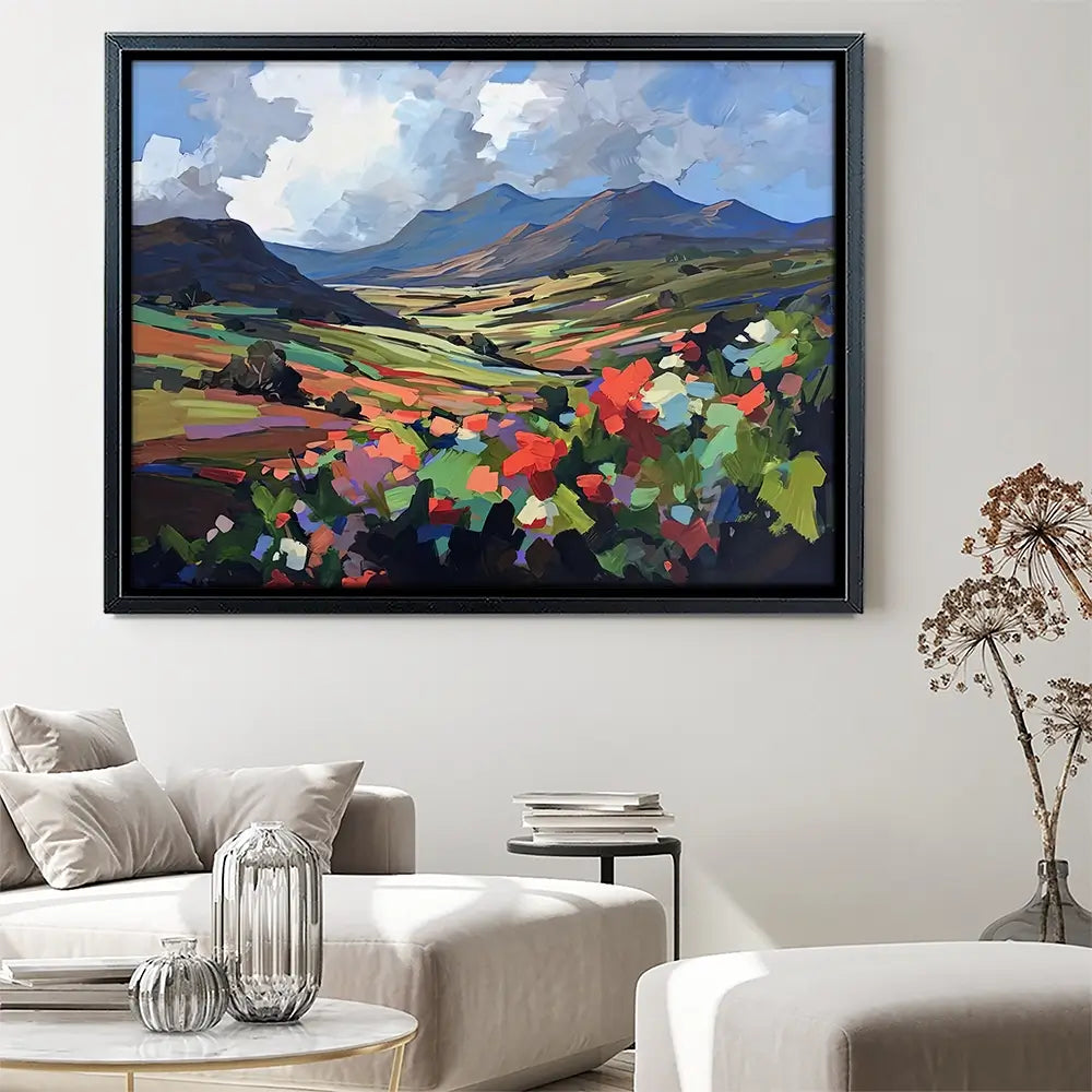 Blossom Valley Canvas Print Blossom Valley Canvas Print wall art product David Alexander Elder