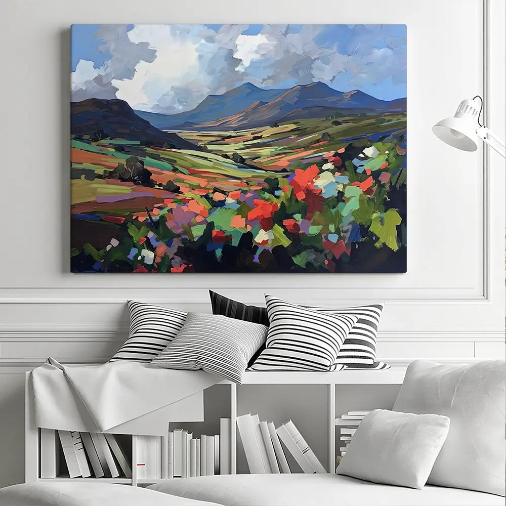 Blossom Valley Canvas Print Blossom Valley Canvas Print wall art product David Alexander Elder