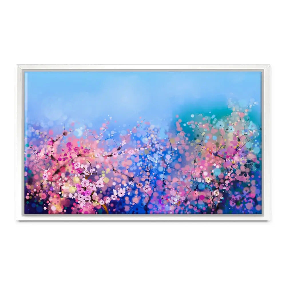 Blossoming In Pink Canvas Print Blossoming In Pink Canvas Print wall art product Art Print Shop