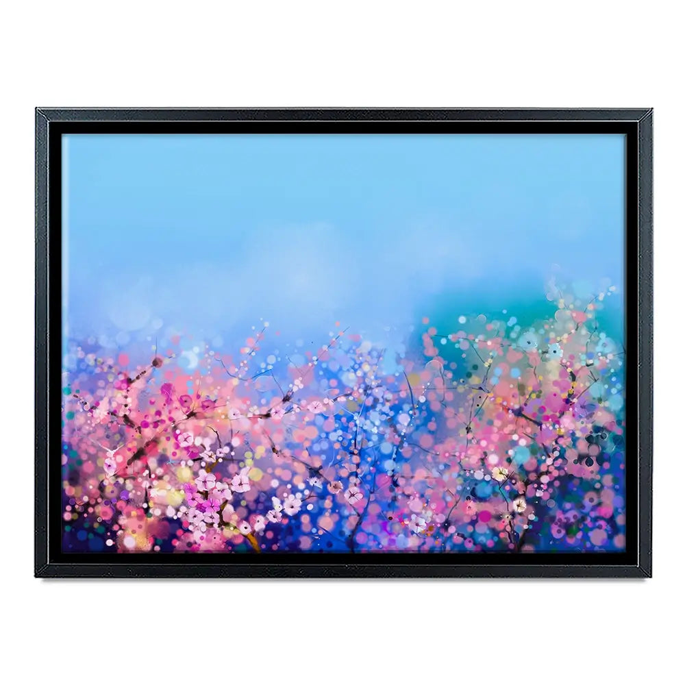 Blossoming In Pink Canvas Print Blossoming In Pink Canvas Print wall art product Art Print Shop