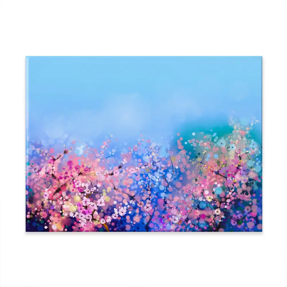 Blossoming In Pink Canvas Print Blossoming In Pink Canvas Print wall art product Art Print Shop
