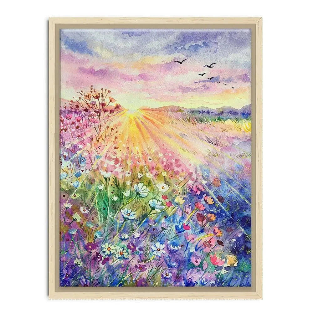 Blossoming Meadow Canvas Print Blossoming Meadow Canvas Print wall art product EL_Art / Shutterstock