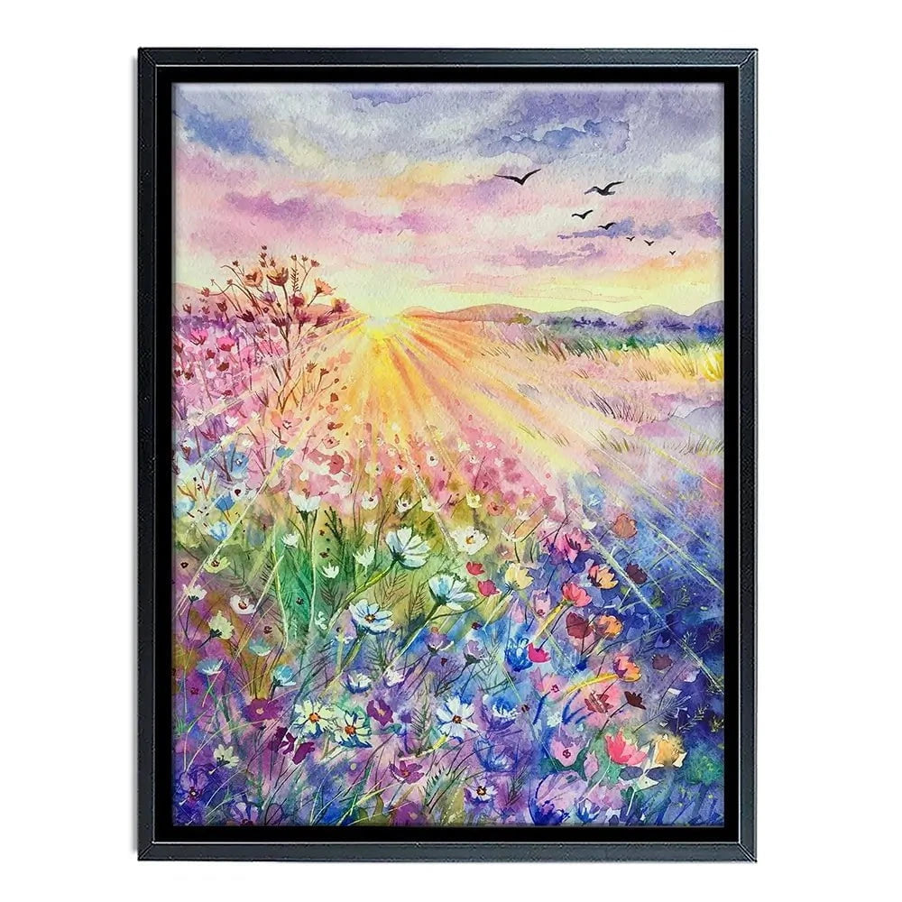 Blossoming Meadow Canvas Print Blossoming Meadow Canvas Print wall art product EL_Art / Shutterstock